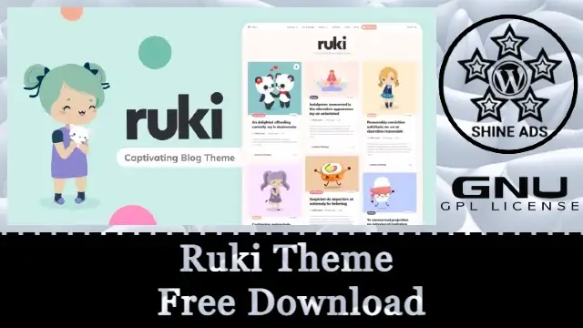 Ruki Theme Free Download