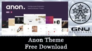 Anon Theme Free Download