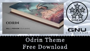 Odrin Theme Free Download