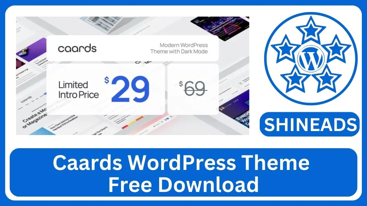 Caards WordPress Theme Free Download