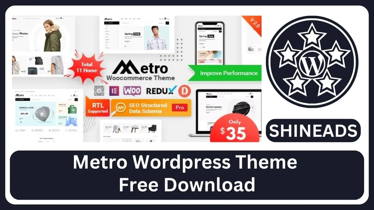 Metro WordPress Theme Free Download