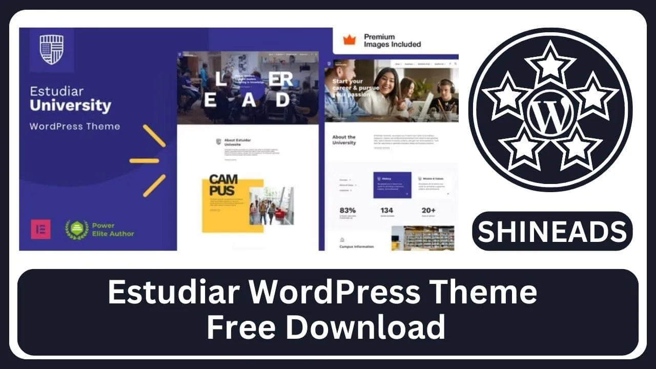 Estudiar WordPress Theme Free Download