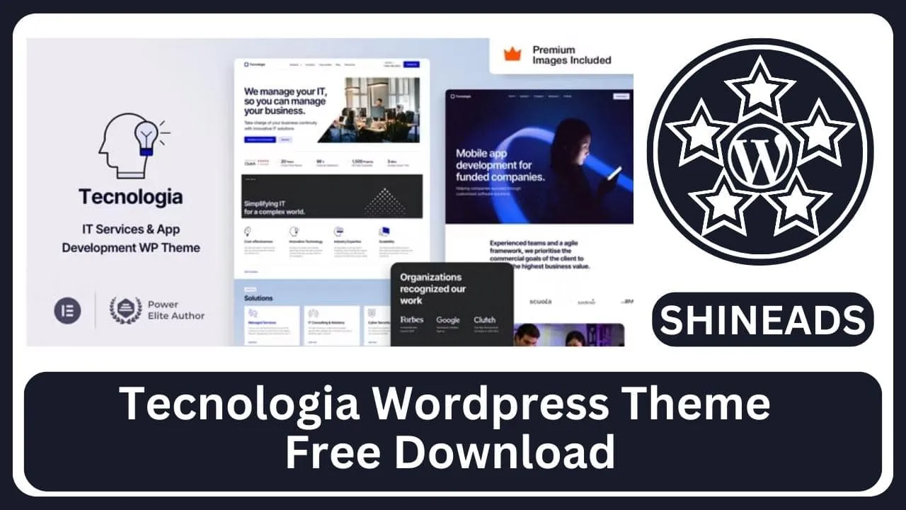 Tecnologia Wordpress Theme Free Download