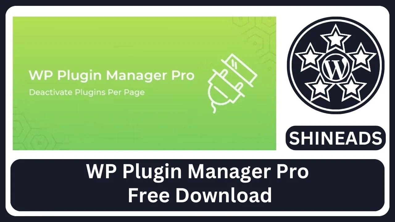 WP Plugin Manager Pro Free Download