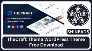 TheCraft Theme WordPress Theme Free Download