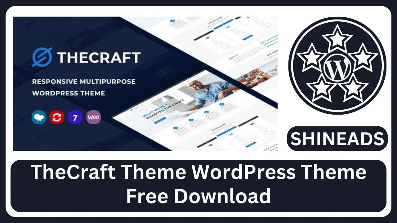 TheCraft Theme WordPress Theme Free Download