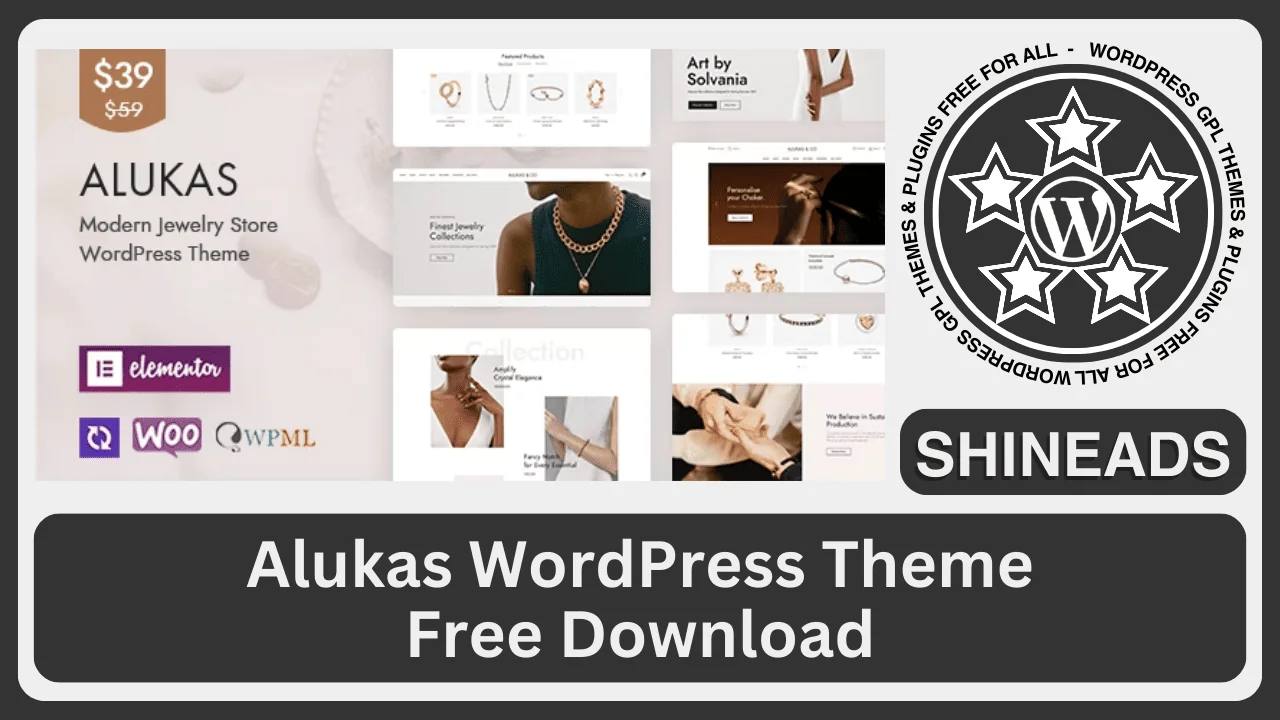 Alukas WordPress Theme Free Download