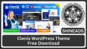 Clenix WordPress Theme Free Download