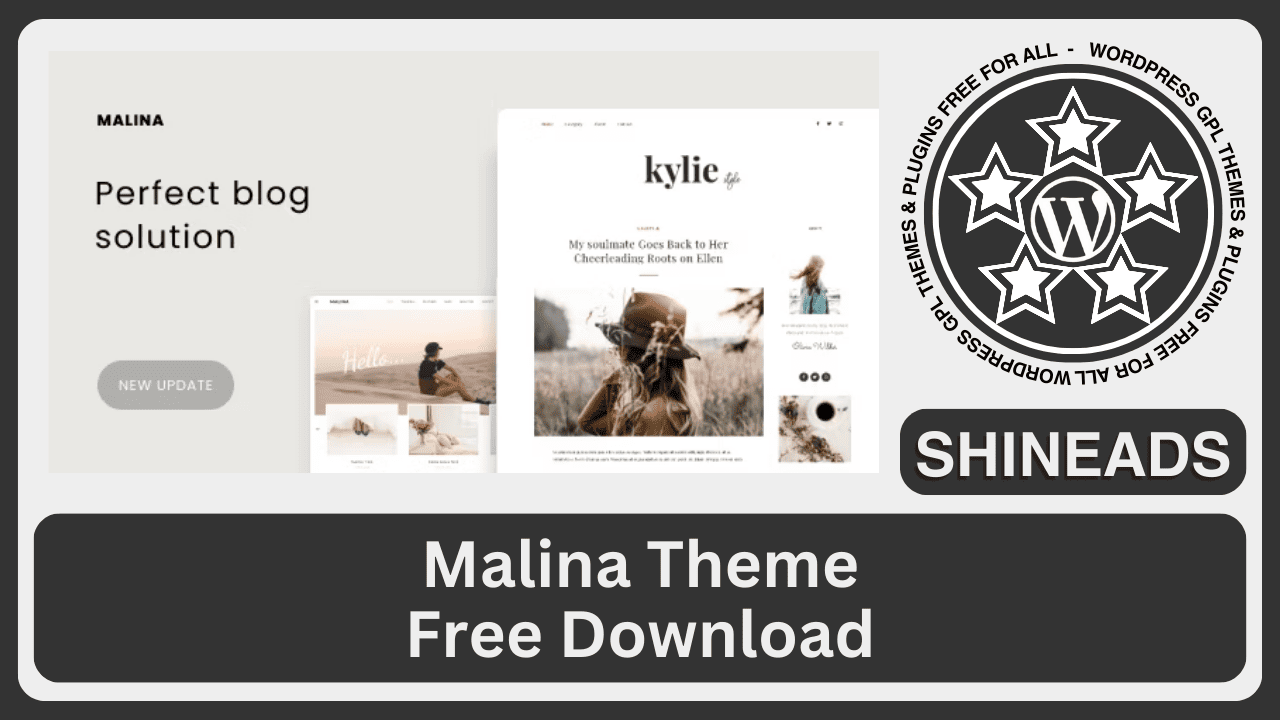 Malina Theme Free Download