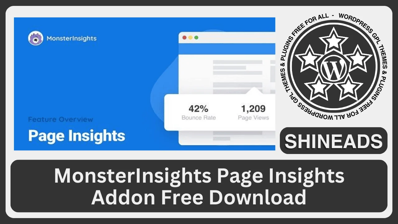 MonsterInsights Page Insights Addon Free Download