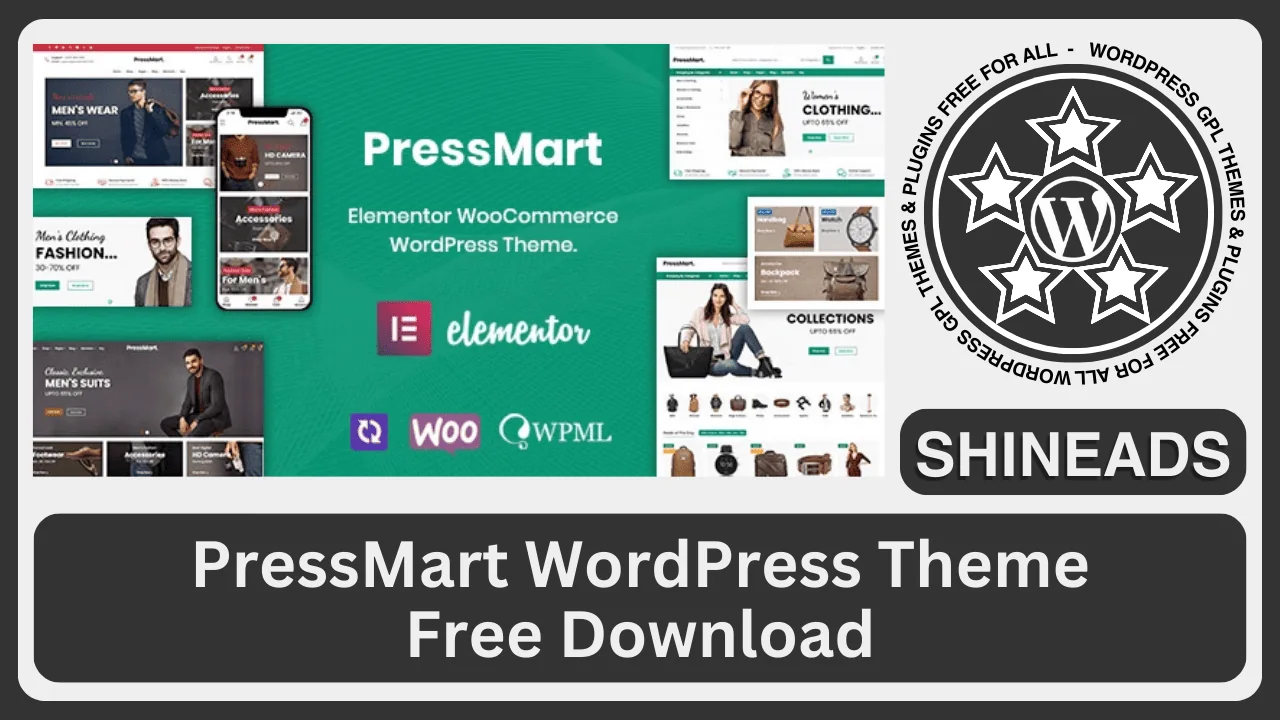 PressMart WordPress Theme Free Download