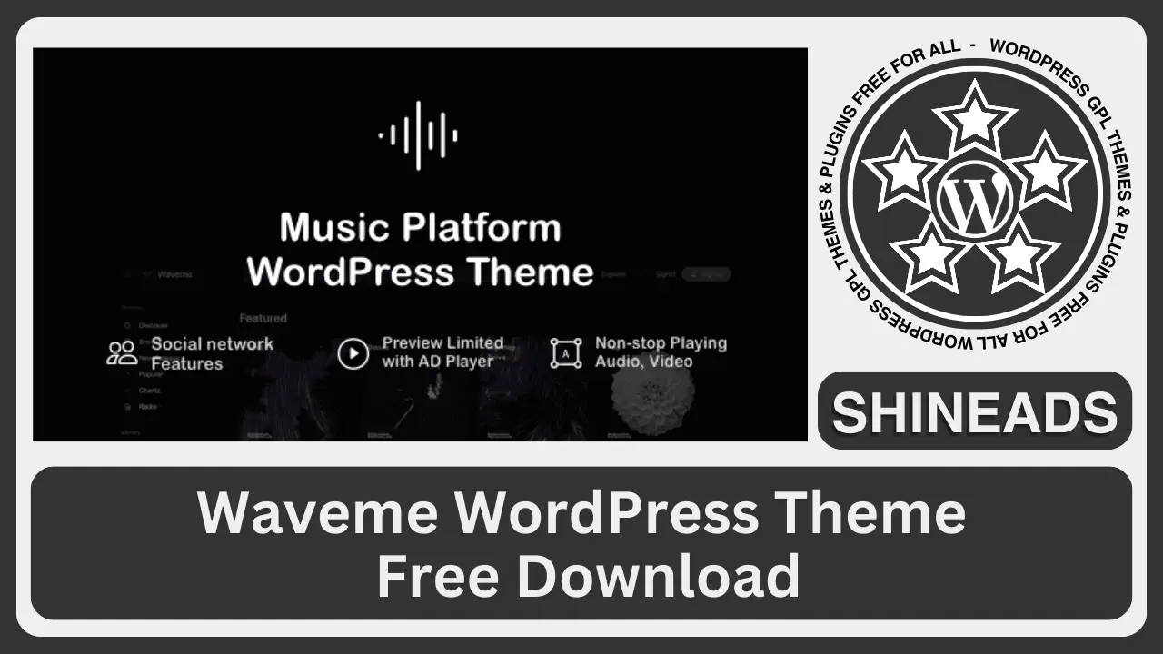 Waveme WordPress Theme Free Download