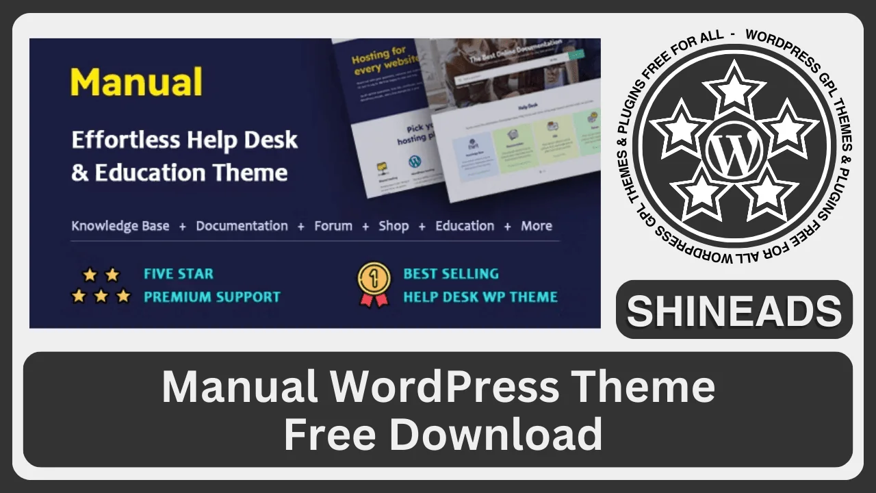 Manual WordPress Theme Free Download