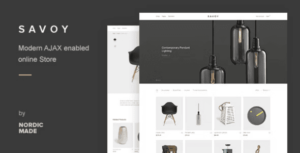 Savoy WooCommerce Theme Free Download