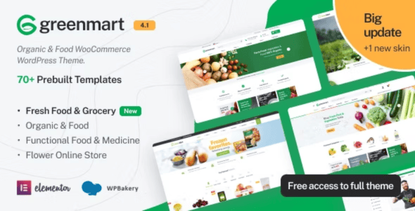 GreenMart Theme Free Download