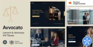 Free Download Avvocato WordPress Theme