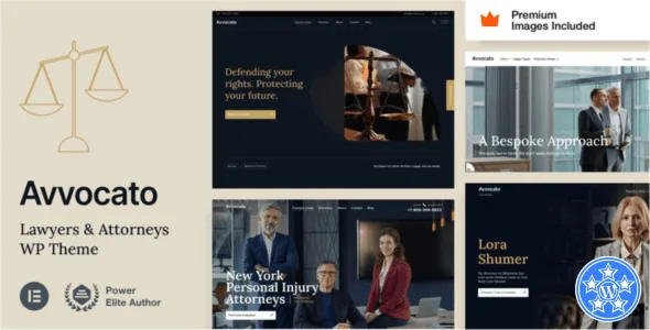 Free Download Avvocato WordPress Theme