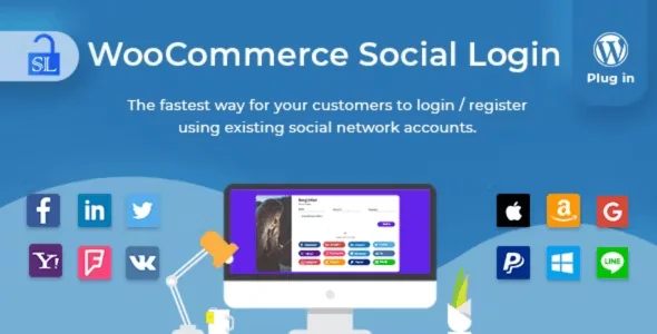 WooCommerce Social Login Free Download