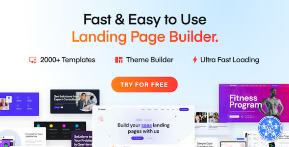 Landio WordPress Theme Free Download