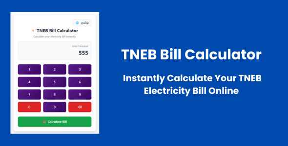 TNEB Bill Calculator