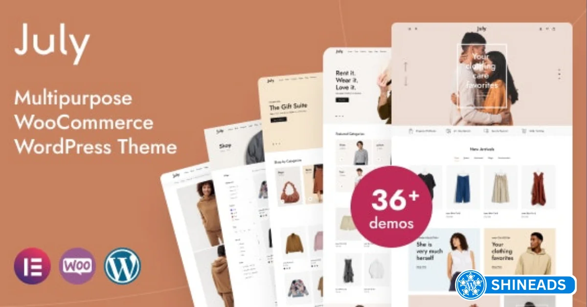 July - eCommerce WordPress Theme