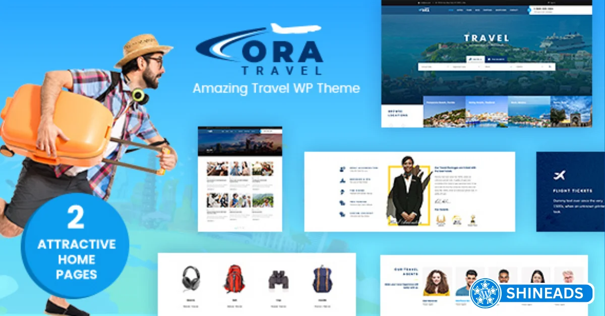 Ora - Travel Booking WordPress Theme