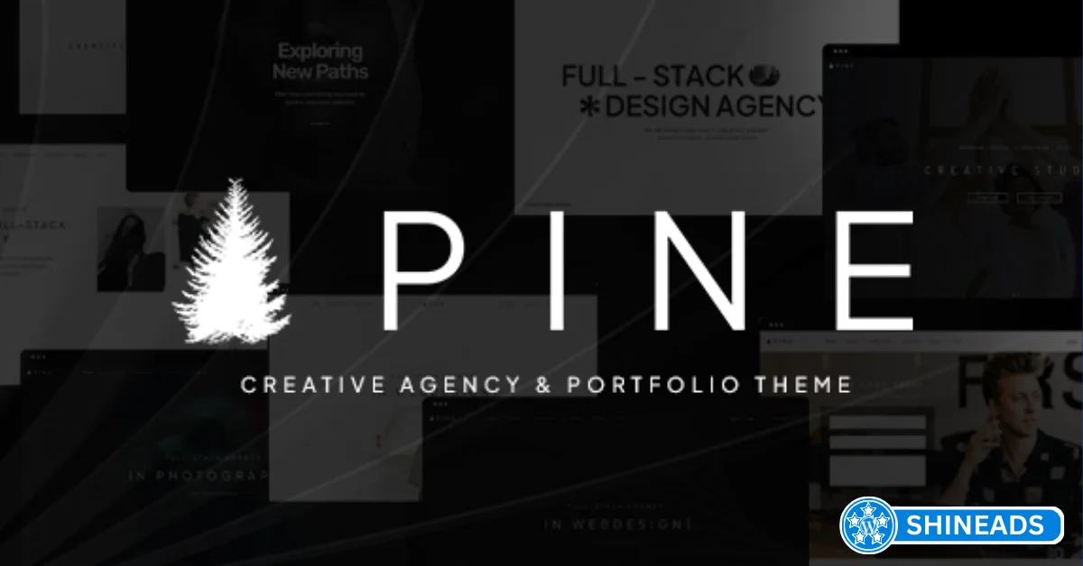 Pine - Creative Agency & Portfolio WordPress Theme