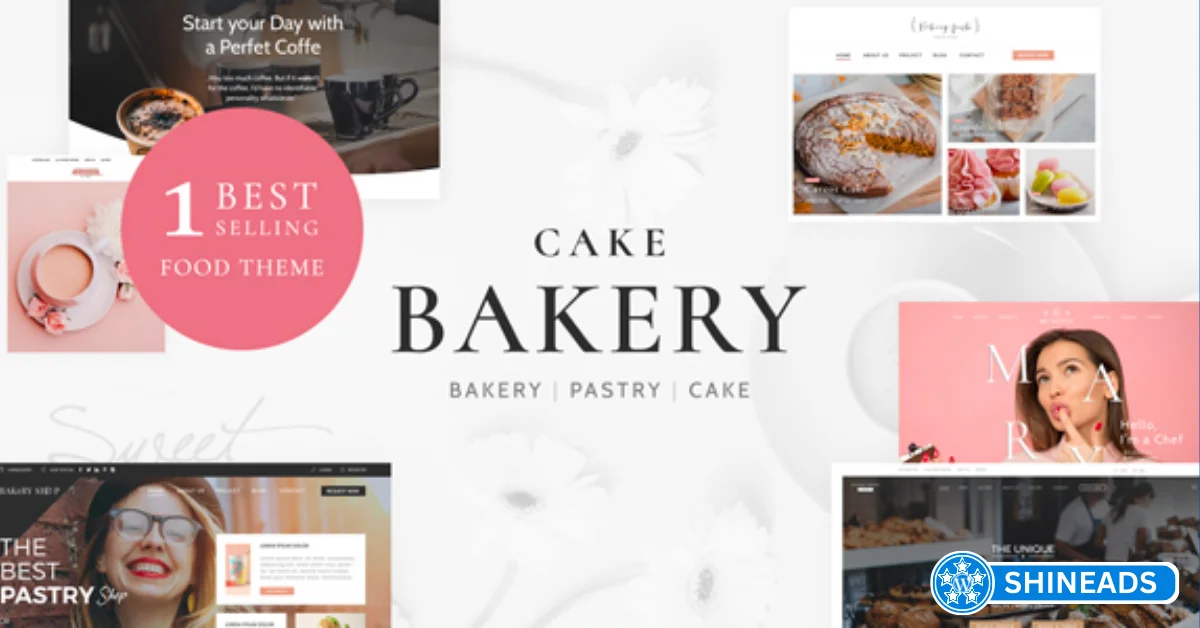 Cake Bakery - Pastry WordPress Theme