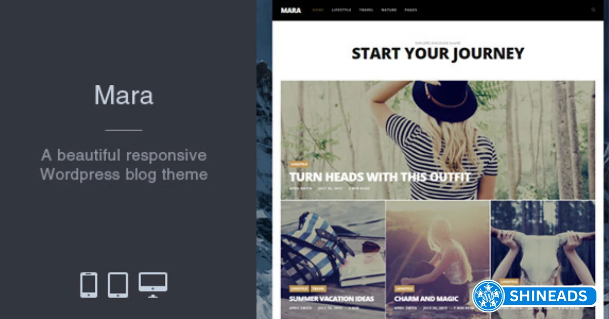 Mara - Photo Blog WordPress Theme