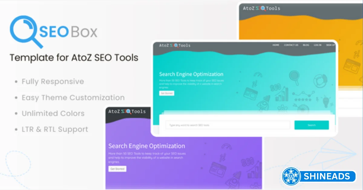 SEOBox Template for AtoZ SEO Tools