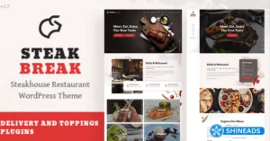 SteakBreak - Meat Restaurant WordPress Theme