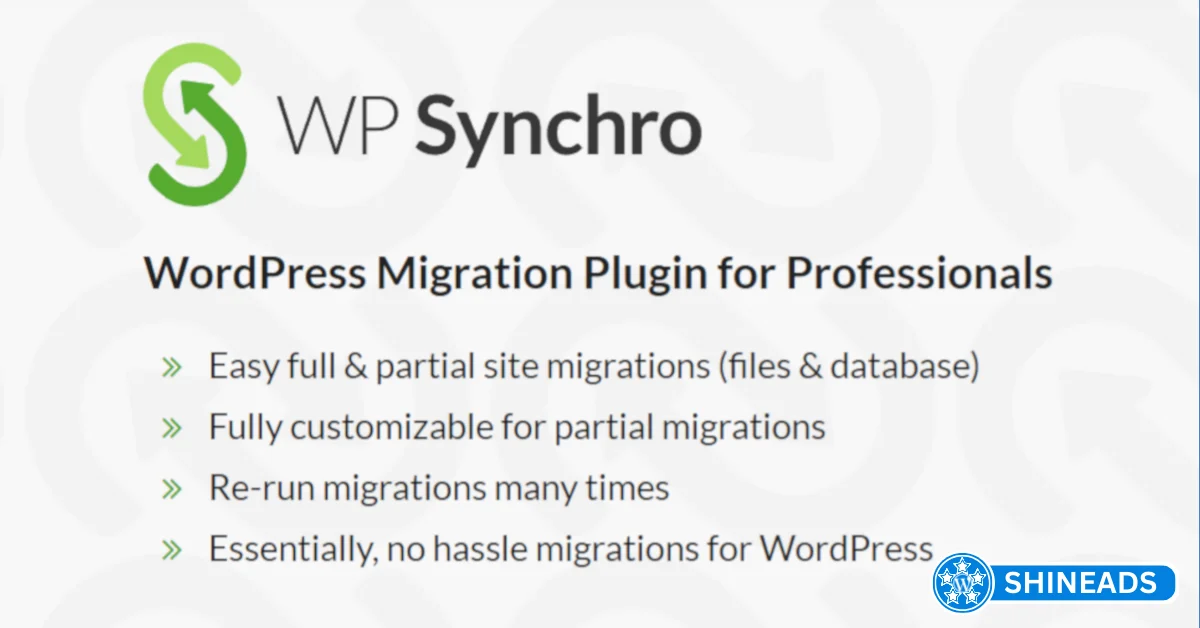 WP Synchro Pro